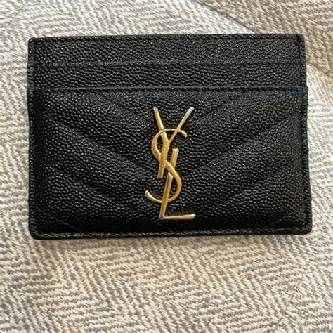 ysl folder|ysl card holders for women.